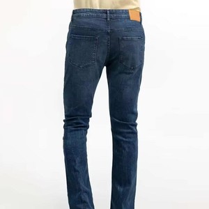 Casual Streetwear New Arrival Men's Denim Jeans Pants Wholesale High Quality Eco-Friendly 100% Organic Cotton Customized Logo - Product Image 2