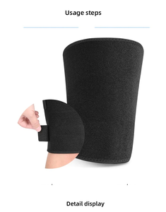 Rodilleras Negras Personalizadas de Alta Calidad, Dispositivo de Protección para Articulaciones de Rodilla, Rodillera Fija, Universal para Adultos - Product Image 5