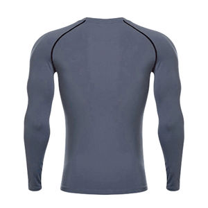 Premium Mens Compression Shirt Fitness Gym Running Quick Dry Breathable Sportswear <b>Athletic</b> Training Clothing - Product Image 3