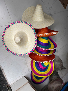New Design 2026 Mexican Sombrero <b>Straw</b> <b>Hat</b> Wide Brim Protection Lightweight and Breathable for Men and Women by 99 Gold Data - Product Image 5