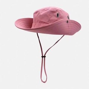Sombrero de Rafia Ajustable, Unisex, Impermeable, Transpirable, con Protección UV, para Pesca, Verano, Venta al Por Mayor - Product Image 4