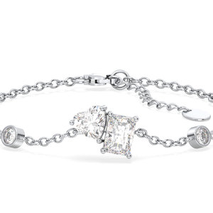 REYES Gran Oferta, Pulsera de Oro Blanco de 14K con Diamantes Cultivados en Laboratorio de Corte Trillón de 7MM, Regalo de Boda Clásico, Joyería Fina para Mujer - Product Image 4