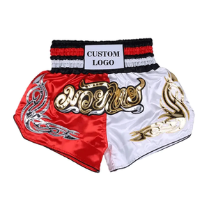 Shorts MMA respirants conçus sur mesure pour l'entraînement de boxe, 100% polyester, unisexe, adulte - Product Image 3