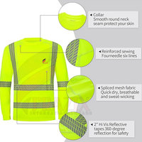 Camisa Clásica de Trabajo de Manga Larga, Mezcla de Algodón, Transpirable y Cómoda, para Uso Industrial en Almacenes y Fábricas