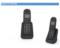 Téléphone sans fil numérique DECT Maxcomm MT-1003 1,8 GHz Solution de télécommunication à faible coût