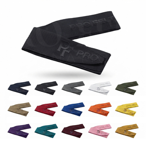 Muñequeras Ajustables de Marca Privada Aceptadas para Levantamiento de Pesas, Entrenamiento en Gimnasio, Powerlifting y Soporte para Ejercicios Pesados - Product Image 1