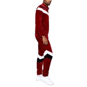 Solid International High Quality Elastic Waist Breathable & Eco Friendly Lightweight Velvet Two Piece Unisex Adult T - Product Image 2