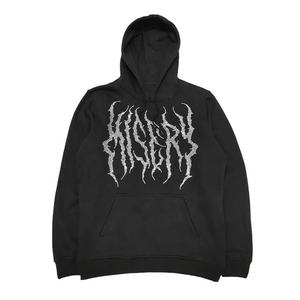Sudadera de algodón 100% unisex, sudadera de invierno ligera con estampado de logotipo de soplo, ropa de calle personalizada, patrón sólido, teñido liso - Product Image 1