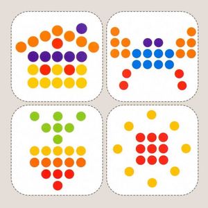 Jouets de tri en bois : pièces de monnaie, jeu de correspondance des couleurs, gobelets empilables avec cartes flash pour garçons, filles et enfants - Product Image 3