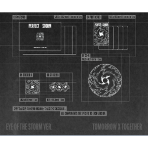 TOMORROW X TOGETHER 9ème mini-album PERFECT STORM (version EYE OF THE STORM) Photobook scellé, album K-pop avec CD inclus - Product Image 5
