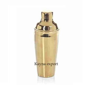 Shaker à cocktails moderne en acier inoxydable doré de qualité supérieure, mélangeur de boissons, capacité 500 ml, accessoires de bar et de club, ensemble de cocktails sans alcool, 1 pièce - Product Image 4