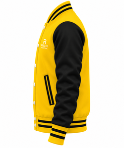 Chaqueta Varsity de Alta Calidad para Hombre, Ropa Exterior Informal a la Moda, Transpirable, con Mangas de Cuero, Estilo Casual, Chaquetas Varsity de Béisbol para Hombre - Product Image 4