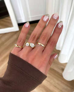 Diamante Cultivado en Laboratorio Marquise de Alta Calidad, Oro Amarillo/Rosa/Blanco de 14/18 Quilates, Certificado IGI, Diseño Elegante para la Vida Diaria, Regalo de Boda - Product Image 4