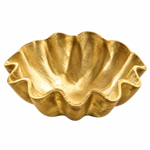 Antique <b>Bronze</b> Monstera Leaf Decorative Tray Handmade Metal Serving Platter with Organic Cutout Details and Textured Finish new - Product Image 3