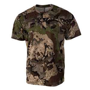 Camisa de Caza de Camuflaje Animal para Hombre, de Verano, Manga Corta, Ligera, Transpirable, de Poliéster Estampado, para Actividades al Aire Libre - Product Image 1