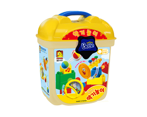 OXFORD BEBE Juego de Juguetes de Construcción de Plástico Unisex, Colores Brillantes, Caja Sensorial de Actividades Modelo BB1491 para Bebés de 3 Meses o Más - Product Image 1