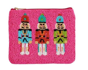 Pochette zippée pour femmes et filles au design élégant, sacs fourre-tout promotionnels indiens, pochette à monnaie brodée, cadeau par MD HANDICRAFTS - Product Image 6