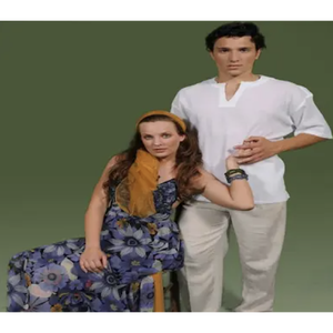 <b>Bohemian</b> Elegant Floral Print <b>Maxi</b> <b>Dress</b> Summer Casual Styles with Golden Headband Included - Product Image 1