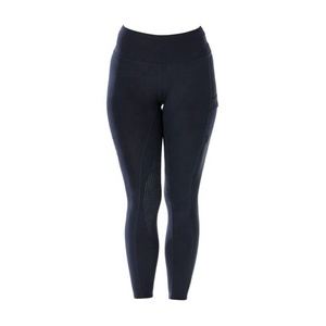 High Quality 4-way Stretch Horse Riding Breeches <b>Leggings</b> Tights <b>Equestrian</b> Wear Pants on Technical Fabric with Soft Feel - Product Image 6