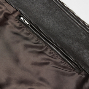 ARTIZ INTERNATIONAL Custom Genuine <b>Leather</b> <b>Jackets</b> Men Womens Unisex Pure <b>Leather</b> Retro Biker Style Windproof Eco-Friendly - Product Image 6