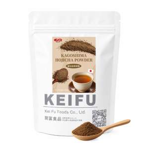 ผงชาโฮจิฉะญี่ปุ่น KEI FU 500 กรัม ได้รับการรับรองฮาลาล/HACCP/ISO 22000 ใบชา อายุการเก็บรักษา 24 เดือน สำหรับชานมไข่มุก - Product Image 1
