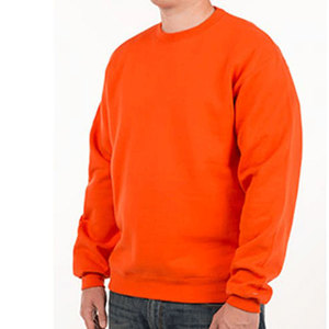High Quality Lightweight Solid Four-<b>Way</b> Stretch Quick Dry Unisex Casual Fleece Crew Neck Sweatshirts Long Sleeve Men Oversize - Product Image 1