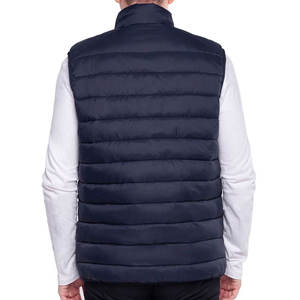 Chaleco Acolchado Ligero y Moderno para Hombre, Relleno de Plumón, de Secado Rápido y Transpirable, para Invierno, con Logotipo Frontal - Product Image 5
