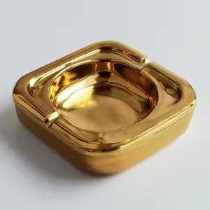 Cendrier en métal rustique, aspect vintage, porte-cendres de cigarette, coupe-vent, pour l'extérieur et l'intérieur, décoration pour la maison - Product Image 6