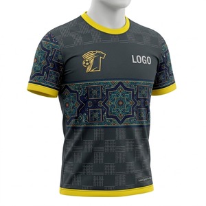 Uniformes de Fútbol Personalizados al por Mayor, Camisetas de Fútbol Transpirables de Malla con Diseño de Nombre de Equipo, Camisetas de Fútbol Sublimadas - Product Image 5