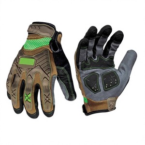 Guantes de Seguridad de Alta Calidad en Cuero Genuino con Protección TPR, Resistentes a Cortes e Impactos, Deportivos, para Hombre, Personalizables, Venta al Por Mayor, OEM - Product Image 6