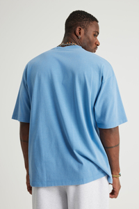 Fournisseur de T-shirts en coton respirants et écologiques pour hommes, style streetwear, coupe oversize à épaules tombantes, délavés à l'acide, sérigraphiés, marque privée - Product Image 6