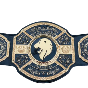 Ceinture de champion noire Comba, design personnalisé Lion, ceinture de boxe de haute qualité, édition King - Product Image 2