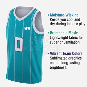 Venta al por Mayor de Camisetas de Baloncesto para Jugadores con Tela Ligera, Absorbente de Humedad y Transpirable, Colores y Tallas Personalizables - Product Image 4