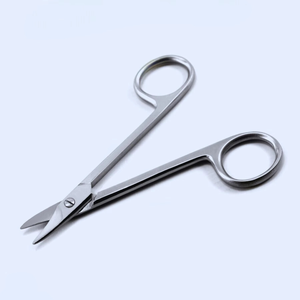 Ciseaux chirurgicaux dentaires manuels en acier inoxydable Crown Beebee pour couper les fils orthodontiques, approuvés CE ISO - Product Image 4