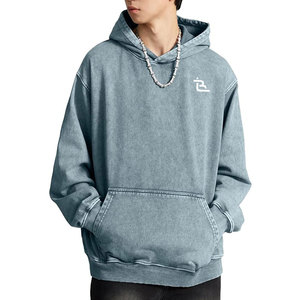 เสื้อฮู้ดดี้ผู้ชายแบบย้อมสีเอซิดขายส่ง MOQ ต่ำ คุณภาพพรีเมียม แฟชั่นทันสมัย เสื้อฮู้ดดี้ย้อมสีเอซิดแบบพื้นฐาน - Product Image 1