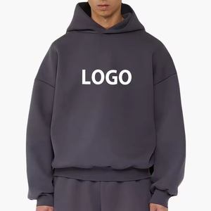 Débardeur de sport à capuche uni en coton pour homme, personnalisable avec logo, idéal pour la musculation et la gym - Product Image 5