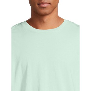 Wholesales Casual Classics Men's Combed Cotton Tall Oversized <b>Boxy</b> <b>T</b>-<b>Shirt</b> Blank Plain Unique <b>T</b> <b>Shirt</b> for Men - Product Image 5