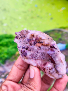Natural Himachal Red Quartz <b>Crystal</b> <b>Cluster</b> Raw Healing Stone Minerals Specimen Home Decor Rough Gemstone Wholesale Feng <b>Crystal</b> - Product Image 5
