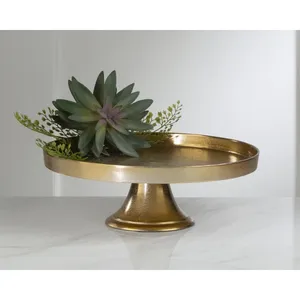 Luxury Handmade Metal Cake Stand Elegant Cupcake Display <b>Tray</b> for Wedding Party DecorLuxury Handmade Metal Cake Stand Multi - Product Image 3