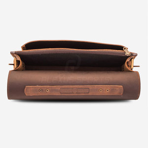 Nuevo Maletín Profesional para Portátil de Cuero Genuino Resistente, Gran Capacidad, Múltiples Bolsillos de Almacenamiento, Opciones Personalizables - Product Image 4