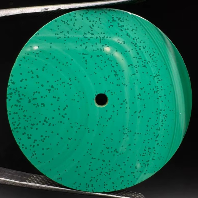 Natural Malachite Stone Watch Dial 31.50mm Flat Cut 1.50mm Thickness a K Gems Brand Loose Dial for Watch Making