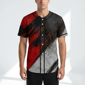 เสื้อเบสบอลสั่งทำพิเศษ ผ้าโพลีเอสเตอร์ 100% แห้งเร็ว ชุดทีม ขายส่ง รับผลิตแบรนด์ส่วนตัว บริการ OEM - Product Image 2