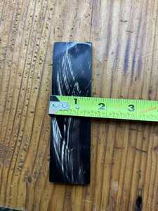 High Quality Buffalo Horn Scale Blank Rectangular Horn Sheet for Custom Knife Handles Decorative Accessories and Crafts - Product Image 2