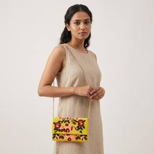 Bolsos de mano con cuentas hechos a mano de primera calidad para mujer, ecológicos, ligeros, para fiestas nocturnas, vendidos por proveedor indio. - Product Image 4