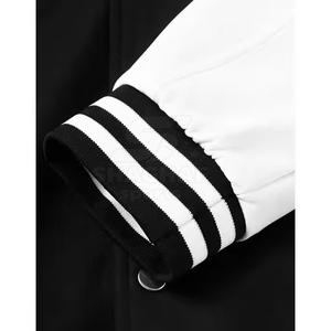 แจ็คเก็ตเลตเตอร์แมน ผู้ชาย สไตล์ลำลอง แฟชั่นสตรีทแวร์ อุ่นสบาย ใส่ได้ทุกวัน แจ็คเก็ตฤดูหนาว - Product Image 5