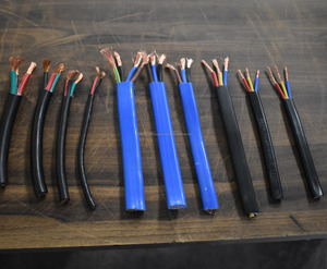 4 sqmm 4 Core PVC Insulated Flat Cable <b>Submersible</b> <b>Pump</b> <b>Water</b> Resistant Wire for Borewell Deep Well <b>Pumps</b> Solid for Power - Product Image 2