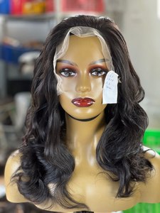 Cloudyhair Máquina de trama de ondas de cuerpo negro de pelo crudo de alta calidad suave vietnamita Paquete de doble dibujado - Product Image 6