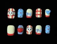 Faux ongles faits main à porter, moins chers en gros avec réduction de volume, styles variés, logo personnalisé, OEM, durables, livraison mondiale
