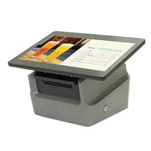 Laci uang mini printer untuk android CITAQ S1 Pos konter checkout dengan tampilan pos tablet kasir pos semua dalam satu