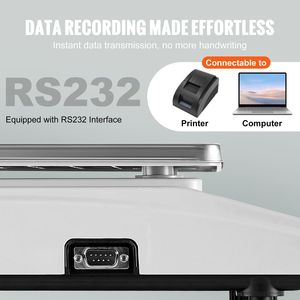 Escala de conteo Digital Industrial de 30 kg X 1g, Puerto RS232, piezas de pantalla LCD, monedas G/kg/lb, unidades, Escala electrónica de gramos para Cocina - Product Image 3